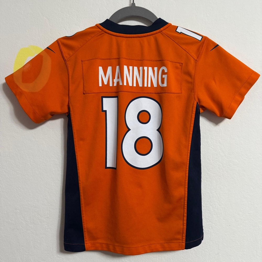 Nike On Field Denver Broncos Peyton Manning Youth Jersey Size Small - Picture 8 of 11